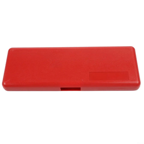 Digital Brake Caliper 0-150mm LCD Electronic Vernier Gauge red storage case designed for easy tool organization.
