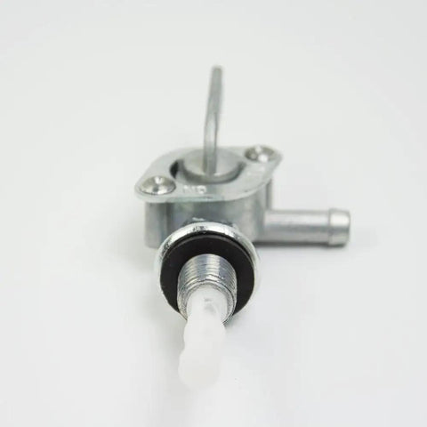 Generator Fuel Tank Shut Off Valve 90 Degree On Off M10X1.25 Tank Port Threads One Quarter Inch Fuel Line Hose Barb