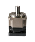 Next Level Helical Gear Planetary Reducer For Servo Motor And Stepper Setup built tough industrial gearbox featuring a silver and black design.