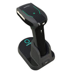 Wireless Two Dimensional Barcode Scanner With Charging Cradle Three In One Connectivity Bluetooth And 2.4G Wireless And USB Wired