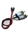 Butter Smooth Miniature Dc Gear Motor Featuring Zero Fuss Setup with dual motors and wires for DIY smart car builds.