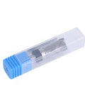 Heavy Duty Compression Flush Trim Router Bit With 1/4 Inch Solid Carbide Shank in protective case for precise plywood cuts