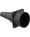 Heavy duty plastic wet dry shop vac adapter converter for hose connection, converts 2-1/2 inch to 1 inch diameter seamlessly.