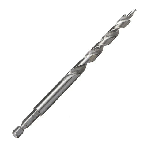 Hex Shank Twisted Step Drill Bits Set For Pocket Hole Jig And Woodworking Power Tools End Milling Side Milling And Finishing Drill Bits With Handy Wrench Tool For Pro Grade Projects, steel bit