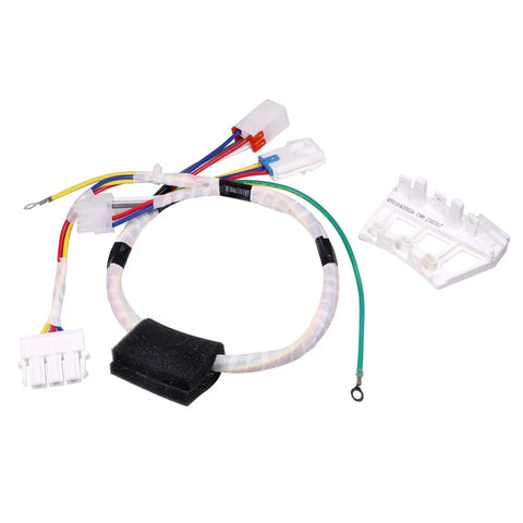 Washing Machine Multi Wire Motor Harness And Rotor Position Sensor Assembly Replacement For LG And Kenmore Washers 6877ER1016F And 6501KW2002A, Plug N Play Install, Durable Wiring Harness, Reliable Performance; white plastic connectors and wires