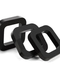 2.5 Inch Hitch Receiver Silencer Pad 3 Pack Rubber Cushion For Trailer Hitch Receivers Reduces Rattle And Noise Easy Install