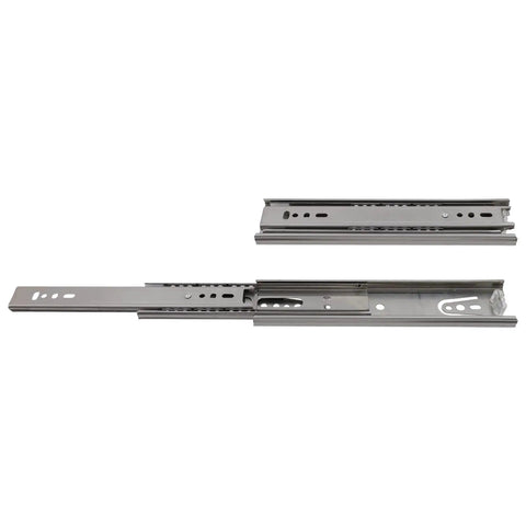 Heavy Duty 8 Inch Stainless Steel Drawer Slides With Full Extension Ball Bearing System For Dresser And Kitchen Cabinets Side Mount