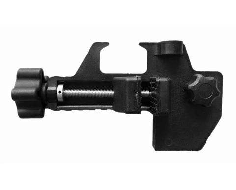Hella Solid Laser Detector Mounting Clamp Featuring Built In Bubble Level LD 8 LDG 8 Compatible adjustable bracket for survey rods.