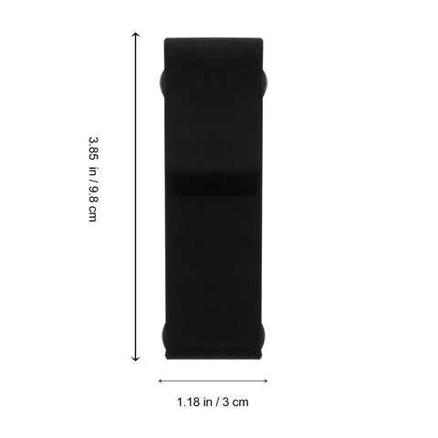 Four Pack Black Rubber Electrical Cabinet Locks Latches Replacement Door Draw Latch For Electrical Boxes And Storage Cabinets