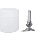 Super Cool Thonlai Arc Bending Router Bit With 1/2 Inch Shank and Three Flutes for smooth wood slotting, with protective case.