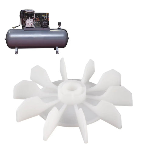 Air Compressor Fan Blade Replacement 14mm D Shaft For Direct On Line Motors, plastic fan blade with industrial compressor