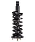 Front Strut Spring Assembly And All In One Suspension Kit With Tie Rod End Stabilizer Bar Link Control Arm And Ball Joint For Infiniti QX56 2004 Through 2010 Replacement black steel coil spring strut