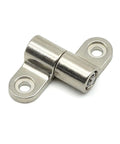 360 Degree Rotation Angle Positioning Mini Metal Torque Shaft Stop Damper Hinge With Soft Close Damping for cabinets