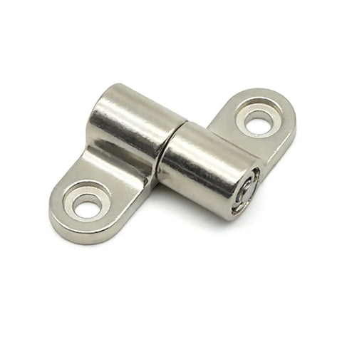 360 Degree Rotation Angle Positioning Mini Metal Torque Shaft Stop Damper Hinge With Soft Close Damping for cabinets