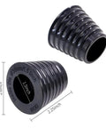 Durable Rubber Patio Umbrella Cone Wedge Plug For Table Hole Openings Two To Two And A Half Inches Fits Poles Up To One And A Half Inches Black Easy Install No Slip Table Hole Cover For Outdoor Dining Set showing dimensions
