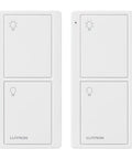 Two Pico Remote For Caseta Smart Switch 2 Button Wireless On Off Control You Can Toggle Lights From Anywhere Tabletop Or Wall Mount White 2 Pack