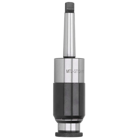 MT2 Morse Taper Shank GT12 110L Collet Chuck Holder with Overload Telescopic Buffer, CNC Lathe Milling Drill Tool