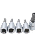 Top Notch 9pc Torx Screwdriver Bit Socket Set T10 To T50 Plus Pentalobe Star Bits For Heavy Duty Car And Gear Repair With Durable Cr-v Steel Construction And Super Strong Grip That Gets The Job Done Smoothly. CR-V torx bit sockets