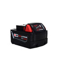 Milwaukee M18 REDLITHIUM XC 4.0 battery for Battle Tested 18 Volt Cordless Impact Wrench with variable speed trigger.