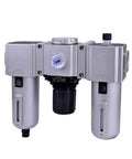 Prep Unit GA Series FRL Combo With GAC400 Filters And 3/8 Inch And 1/2 Inch Connections Includes GAC40015AS, front view