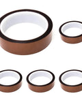 Pro Grade Heavy Duty High Temperature Polyimide Tape For Soldering And PCB Masking, One Mil Thick, One And A Half Inch Wide, 36 Yards, Silicone Adhesive, 500F Heat Resistance.