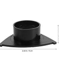 Vending Capsule Rings 6 Pack Replacement Gasket Kit For Mini Machines High Precision Plastic Spare Parts Easy Install For Coin Operated Vending Machines, black plastic ring, 3.54 in x 0.98 in