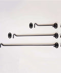 16 Inch Barn Door Hook And Eye Latch Set Heavy Duty Stainless Steel Privacy Lock No Brainer Install For Fence Shed Door