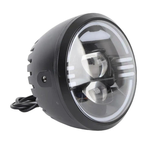 High Brightness LED Headlight For Night Riding On Electric Bikes Scooters And E Bikes Replacement Lighting With Superior Illumination For Clear Road Visibility And Safer Confident Rides