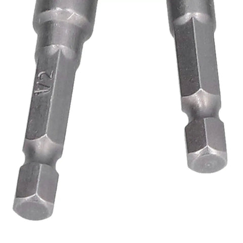 Get Ready For Heavy Duty Jobs With This 11Pcs Socket Adapter Hex Shank Square Head Kit Featuring Chrome Vanadium Steel Self Locking Design To Keep Your Air Screwdriver And Electric Drill Bits Secure No Slipping Or Dropping During Tough Fastening Tasks, 1/4 inch adapters