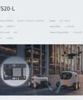 TFS20 Lidar Module for Robots and Drones With 0.2 to 20 Meter Range and 6 cm Precision Direct ToF Sensor shown on robot