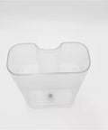 Top view of replacement water tank for capsule coffee makers with clear level gauge spill-free cover fits EN650 F531 models
