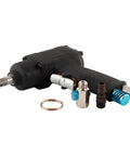 Heavy Duty 3/8 Inch Pneumatic Impact Wrench With Forward Reverse Toggle, compact design for tight squeeze auto work.
