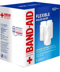 Band-Aid Brand Flexible Rolled Gauze Dressing, 3 in x 2.1 yd, value pack of 5 sterile rolls