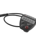 Electric Bike Controller Display For 24V 36V 48V Ebikes With Waterproof 5 Pin Connector showing buttons and LED panel