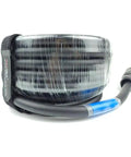 Heavy Hitter 7 Way Coiled Power Cable Extension Cord With Rugged Connectors Retractable Flexible Power Wire folded with strap