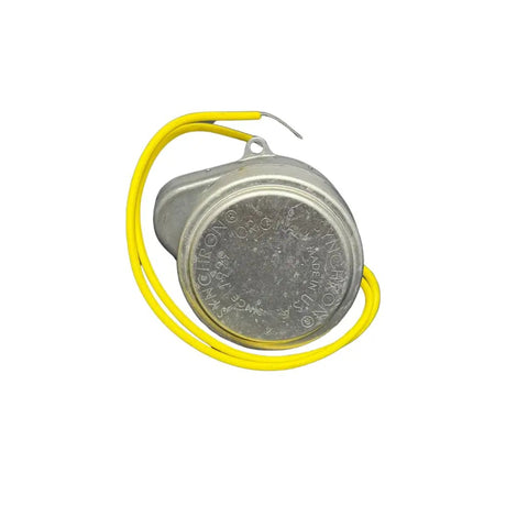 24V Right Rotation Damper Motor Replacement For 38766R Sub, 2 wire, with yellow spring return wire on metal casing