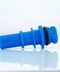 Heavy Hitter Evaporative Emission Control Valve PCV Valve for Ford F150 F250 F350, blue plastic valve with rubber O-ring.
