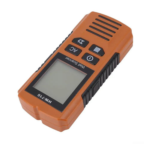 Minhe HW-710 5-in-1 Wall Detector | Multifunctional Metal Stud Finder with AC Wire Tracing | Deep Scan up to 80mm for Drywall & Wood – LCD Display on display.