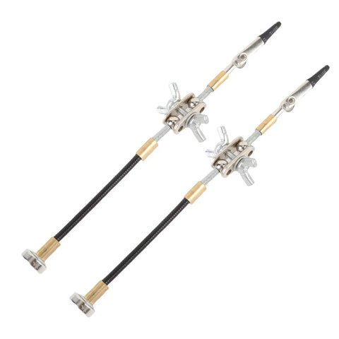 Super Handy Helping Hands Clamp Kit With Flexible Alloy Steel Arms and Rock Strong Magnetic Base, 19cm magnet base for precise soldering.