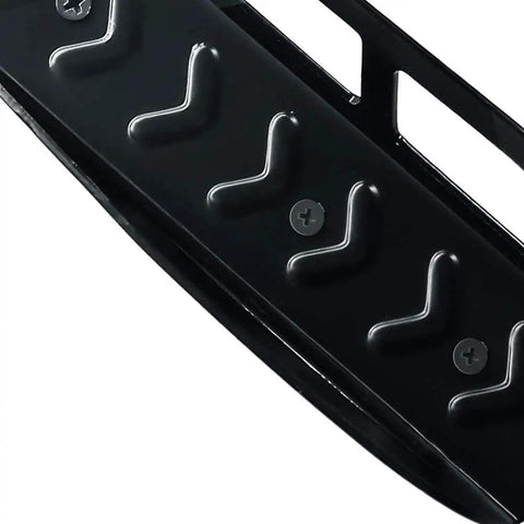 Close-up of Heavy Duty Electric Scooter Wall Mount Rack with Bulletproof Vertical Hook Holder, black finish details.