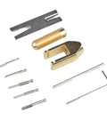 Premium Bearing Puller Tool Kit For Rc Motor Pinion Shaft Hub Extraction featuring brass and steel components for efficient extraction.