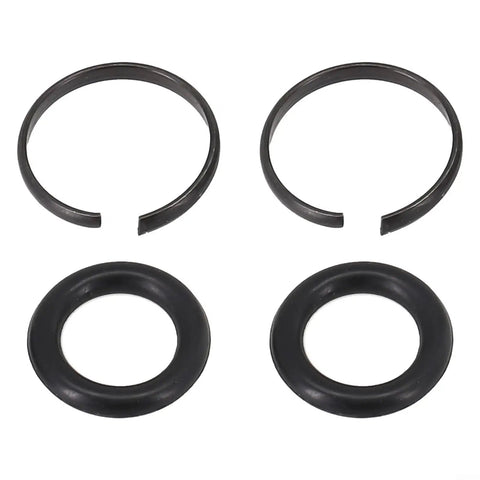 Ditch Those Worn Rings! Grab This 2-Set Air Impact Wrench Retainer And O-Ring Kit For 3/8 To 1 Square Drive Sockets Compatible With Craftsman Ir Tools Keep Your Grip Tight. Black metal retainer rings and O-rings for air impact wrench sockets, replacement kit