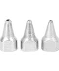 Get These 3 Pcs Heavy Duty Nozzle Kit For S-993A And S-995A Electric Desoldering Pumps With 1MM 1.5MM And 2MM Tips For Your Welding Game: three metal nozzles