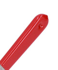 Close-up of red handle on Stainless Steel Welding Hold Down Clamp With Quick Release Push Pull Toggle Action For Woodworking Jigs And Fixtures Heavy Duty Hand Tool