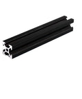Black 2020 V Slot European Standard Anodized Aluminum Profile Extrusion For CNC And 3D Printer Linear Rail 750mm