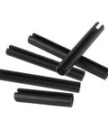 65Mn Manganese Steel Elastic Cylindrical Slotted Pin Set M1.5 M2 M3 M4 M5 M6 With 12mm Diameter And 3mm To 100mm Lengths Split Spring Dowel