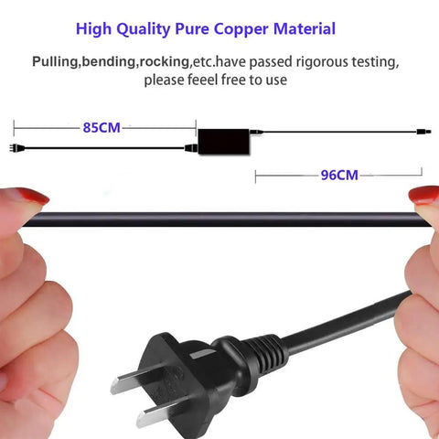 42V 2A Charger Adapter For 36V Lithium Battery Electric Scooters Including Air And Air Pro 2022 Models, 84W Max Power, Wide Input 100 To 240 VAC, Easy Quick Charge For Your Ride