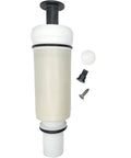 Replacement Flush Cartridge C100500K with components for toilet tanks, including valve, screw, and filter screen.