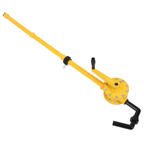 Thonlai Heavy Duty Manual Drum Hand Pump For 5 To 55 Gallon Barrels Portable Oil Transfer Pump With High Speed 35 Liters Per Minute Flow Rate Durable Design For Efficient Fluid Movement Without Electricity Needed