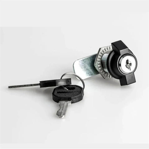 Cam Lock Handle For Storage Box Jewelry Case Mail Box Electronic File Cabinet Office Security Lock MS564H with keys shown